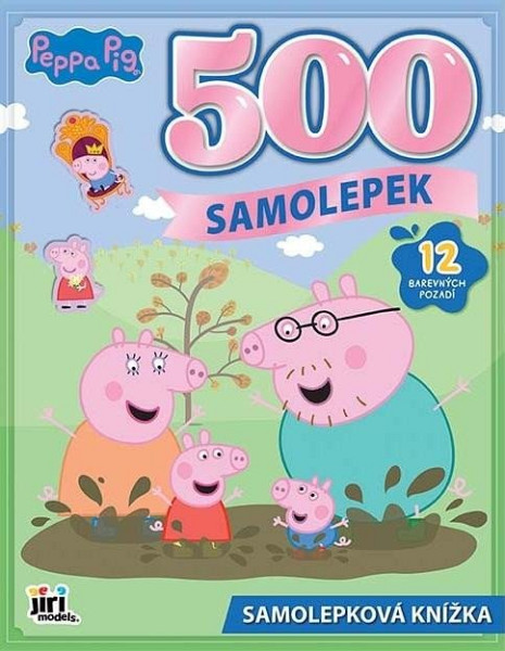 Prasátko Peppa - 500 samolepek