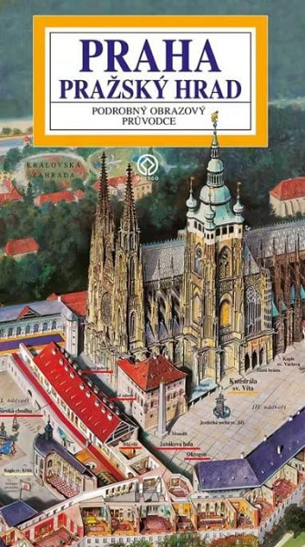 Pražský hrad - Panoramatická mapa / česky