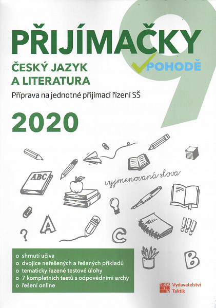 Přijímačky 9 český jazyk a literatura 2020