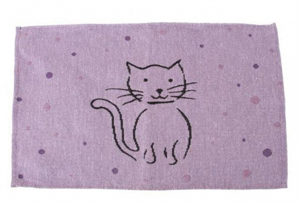 Prostírání - kočka / fialové