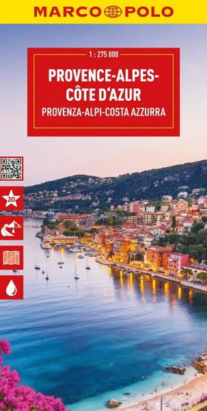 Provence-Alpes-Côte d´Azur 1:275 000 / cestovní mapa MARCO POLO
