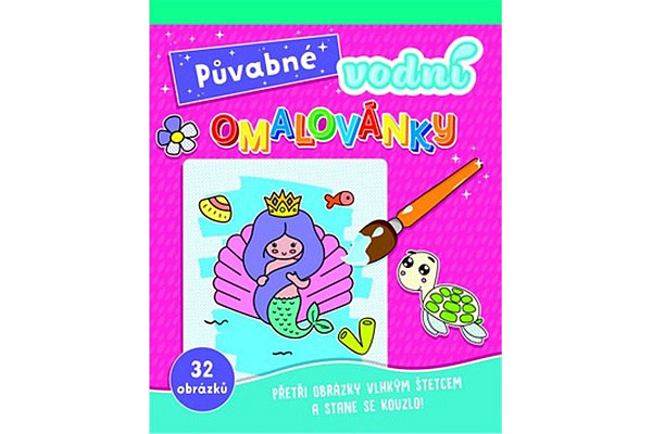 Půvabné vodní omalovánky