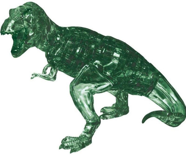 Puzzle 3D Crystal Tyranosaurus zelený/49