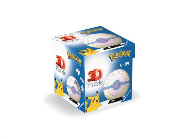 3D Puzzle-Ball: Pokémon Heal Ball 54 dílků