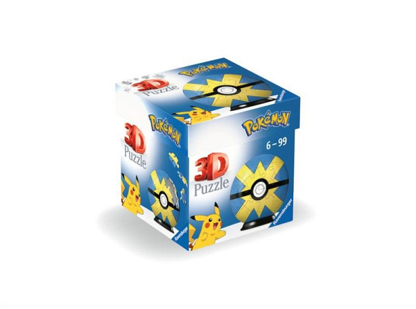 3D Puzzle-Ball: Pokémon Quick Ball 54 dílků