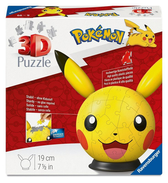 Puzzle ball s ušima Pokémon