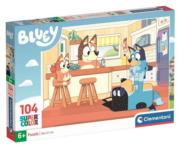 Puzzle Bluey 104 dílků