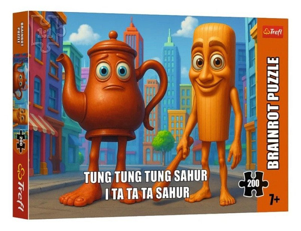 Puzzle Brainrot: Tung Tung Sahur 200 dílků
