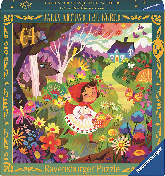 Puzzle Červená karkulka 64 dílků
