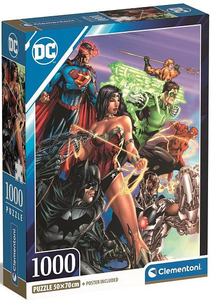 Puzzle DC Comics: Liga spravedlnosti 1000 dílků