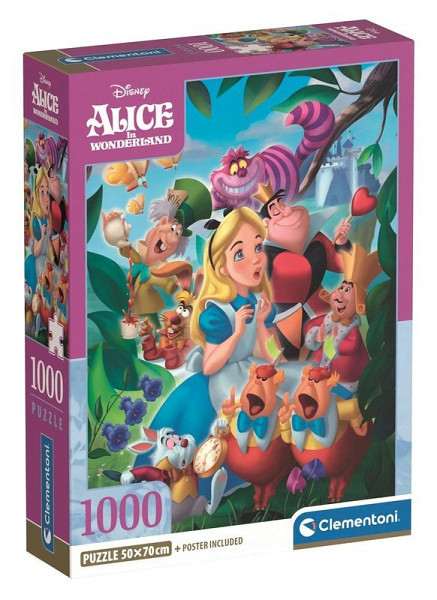 Puzzle Disney Alenka v říši divů 1000 dílků