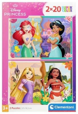 Puzzle Disney Princezny 2x20 dílků