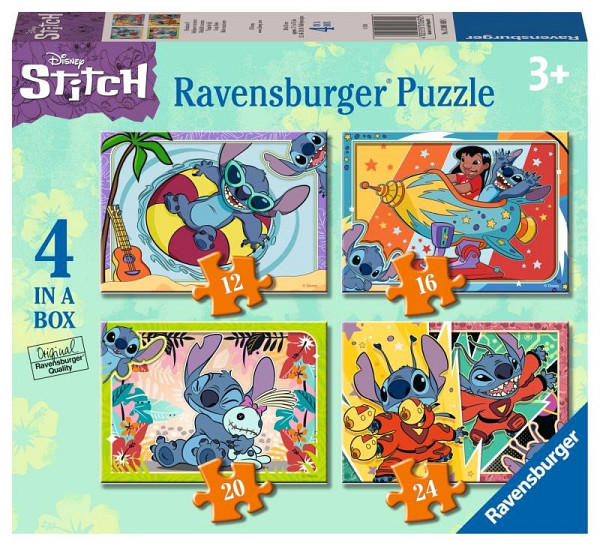 Puzzle Disney: Stitch 4v1