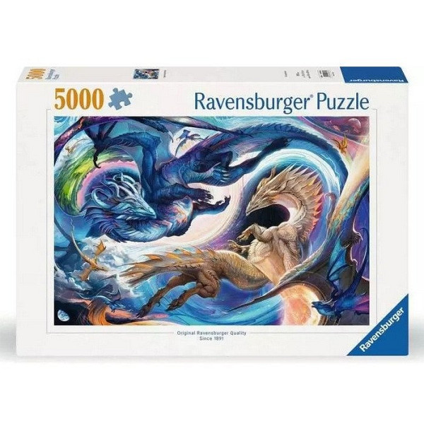 Puzzle Draci: Den a noc 5000 dílků