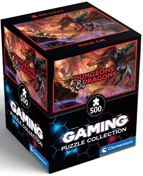 Puzzle Dungeons & Dragons 500 dílků (Cube)