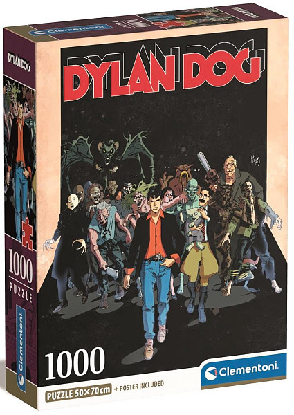 Puzzle Dylan Dog: Noční můry 1000 dílků