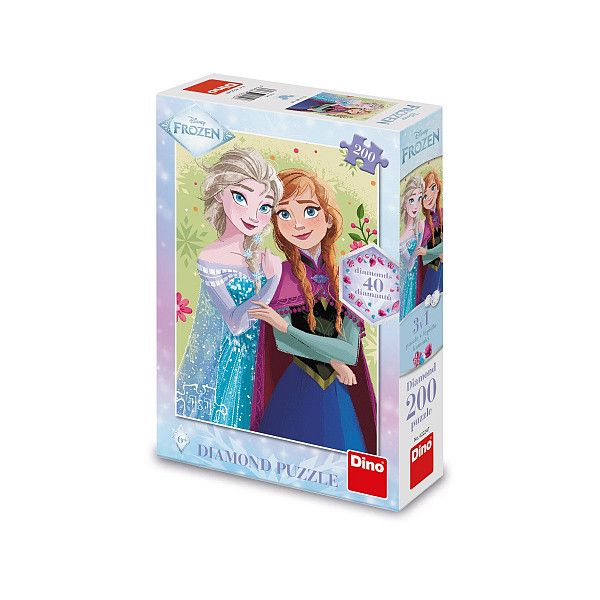 Puzzle Frozen: Jarní portrét Diamond 200 dílků