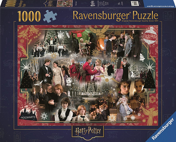Puzzle Harry Potter: Vánoce v Bradavicích 1000 dílků