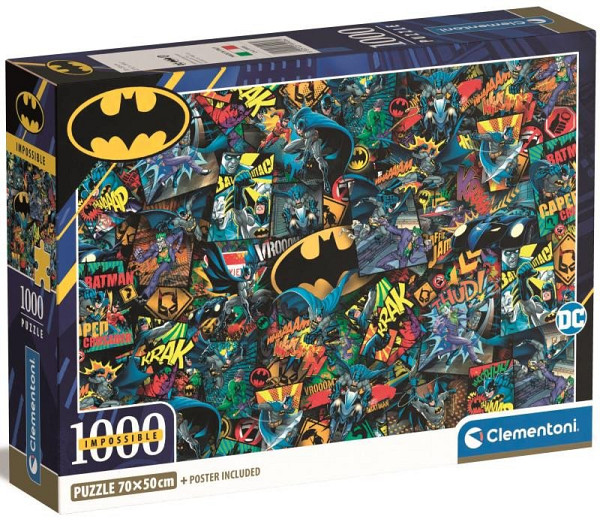 Puzzle Impossible: Batman 1000 dílků