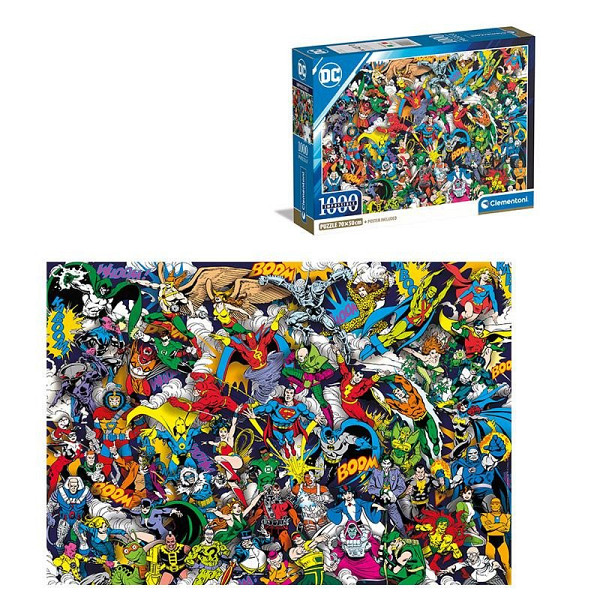 Puzzle Impossible: DC Comics 1000 dílků