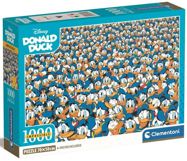 Puzzle Impossible: Kačer Donald 1000 dílků