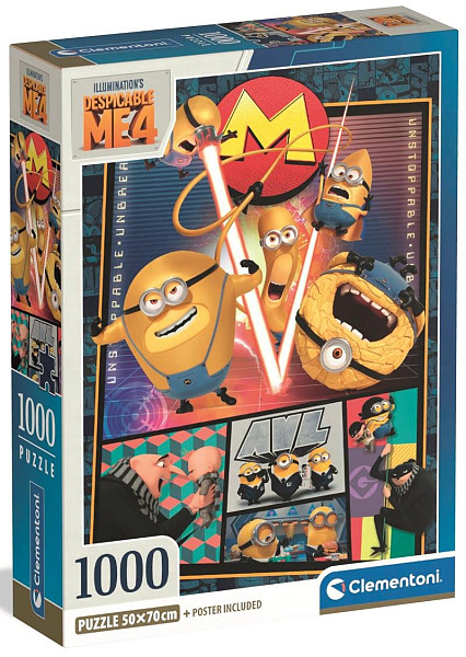 Puzzle Já, padouch 4 1000 dílků