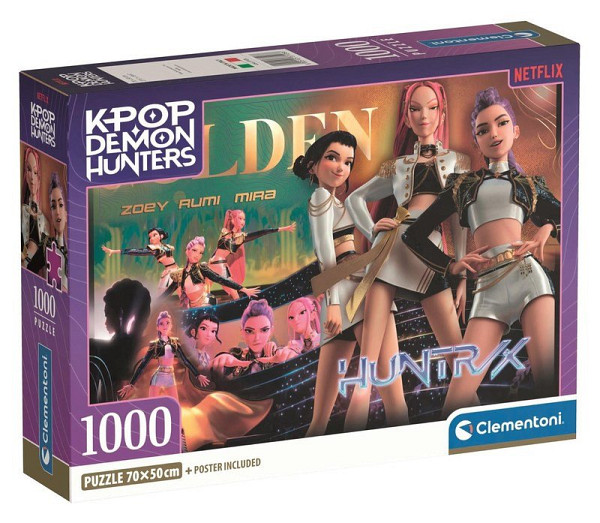 Puzzle Kpop Demon Hunters Compact 1000 dílků