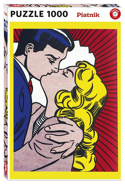 Puzzle Lichtenstein: Kiss III. 1000 dílků