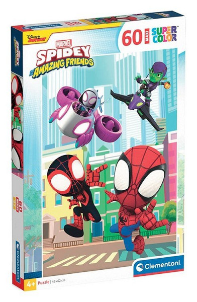 Puzzle Marvel: Spidey a jeho úžasní přátelé Maxi 60 dílků