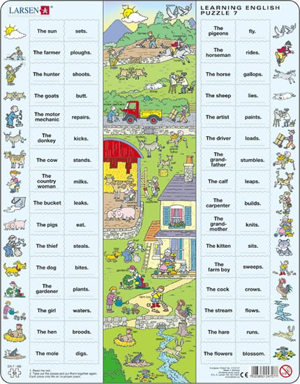 Puzzle MAXI - Hodina angličtiny 7./64 d