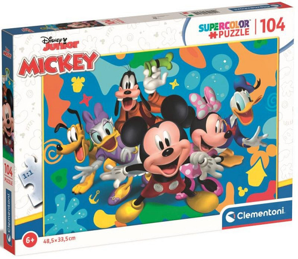 Puzzle Mickey & Friends 104 dílků