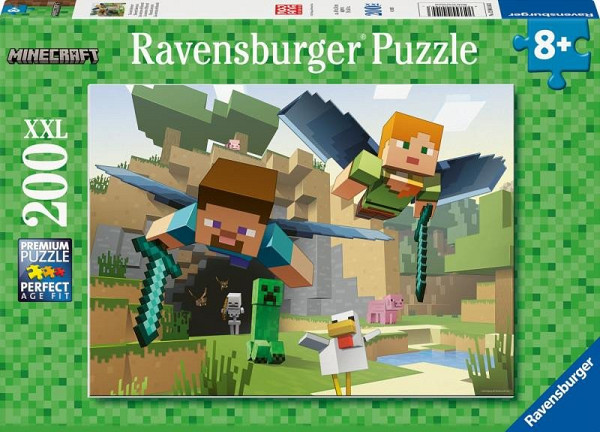 Puzzle Minecraft 200 dílků