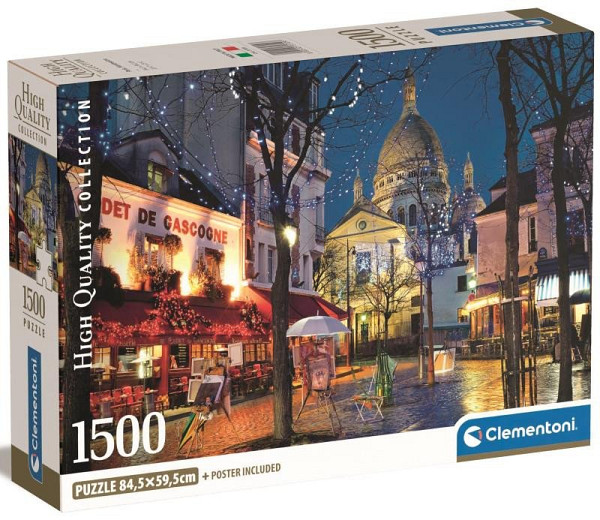 Puzzle Montmartre, Paříž 1500 dílků