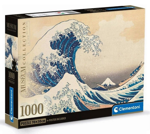 Puzzle Museum: Velká vlna v Kanagawě 1000 dílků