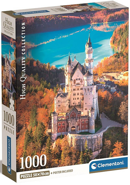 Puzzle Neuschwastein 1000 dílků