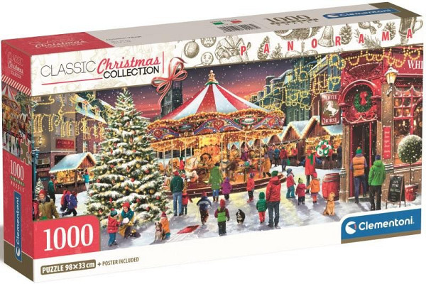 Puzzle Panorama: Vánoce 1000 dílků