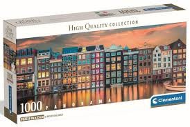Puzzle Panorama: Zářivý Amsterdam 1000 dílků