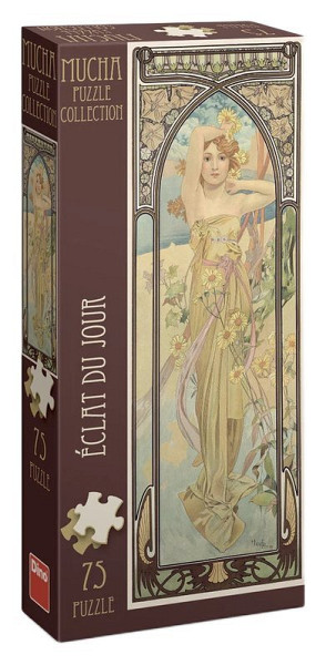 Puzzle Panoramic Alfons Mucha: Záře dne 75 dílků