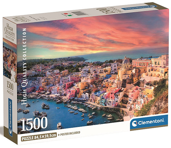 Puzzle Procida, Itálie 1500 dílků