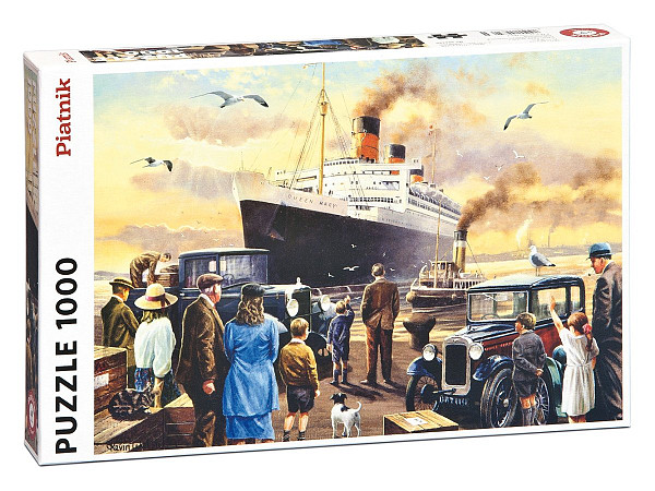 Puzzle RMS Queen Mary 1000 dílků