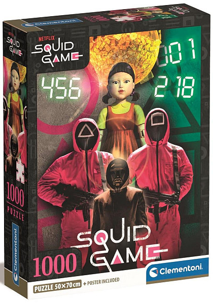 Puzzle Squid Game 1000 dílků