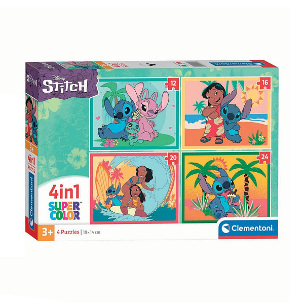 Puzzle Stitch 4v1 (12+16+20+24 dílků)