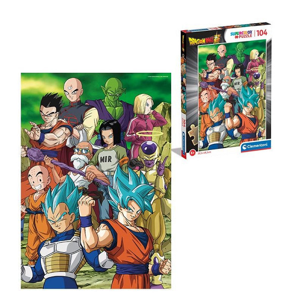 Puzzle Super: Dragon Ball 104 dílků