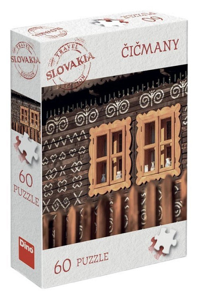 Puzzle TRAVEL Čičmany 60 dílků
