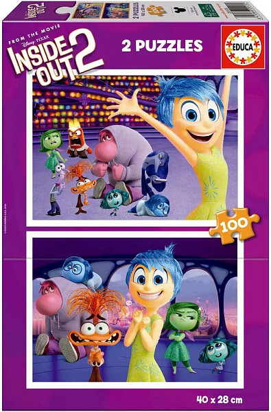 Puzzle V hlavě 2, 2x100 dílků