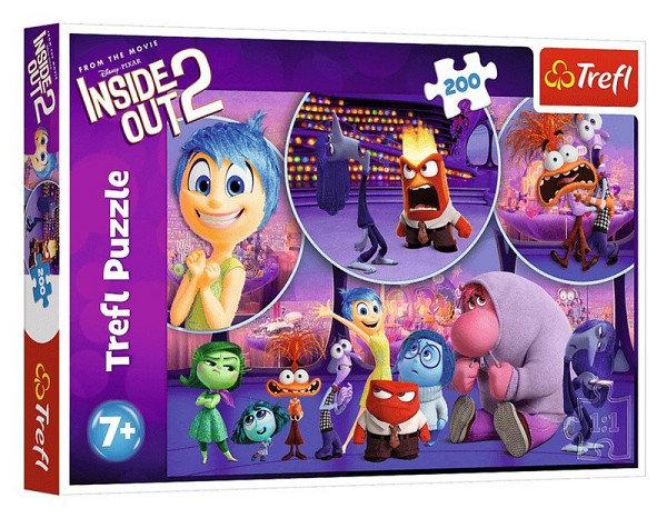 Puzzle V hlavě 2: Dětské emoce 200 dílků