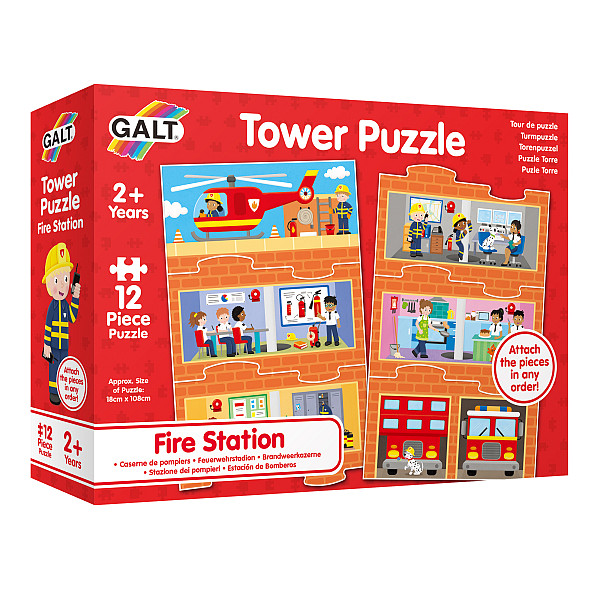 Puzzle věž - Požární stanice