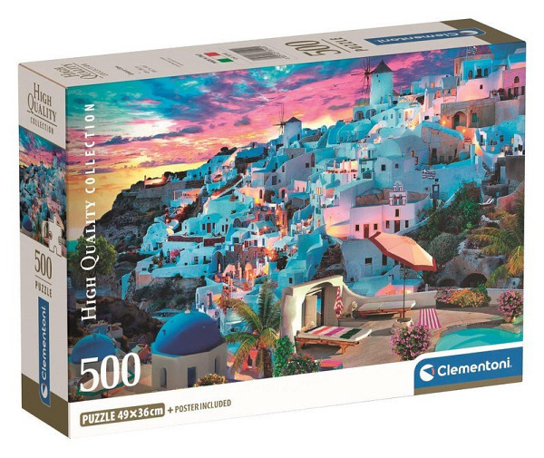Puzzle Výhled na Řecko 500 dílků