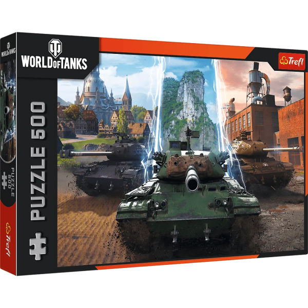 Puzzle World of Tanks: Čas na akci 500 dílků