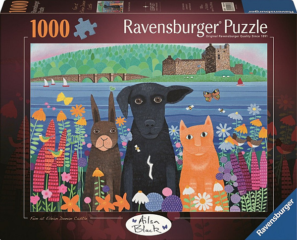 Puzzle Zvířecí kamarádi 1000 dílků